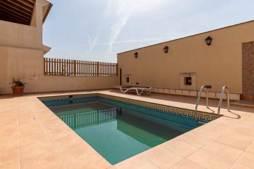 Gemeinschaftsbereich mit Pool