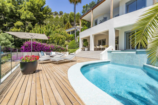 Familienfreundliche Villa in exklusiver Lage in Port d'Andratx