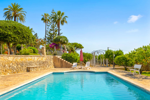 Mallorquinisches Fincaanwesen aus dem 18. Jahrhundert mit fantastischem Weitblick in Montuiri