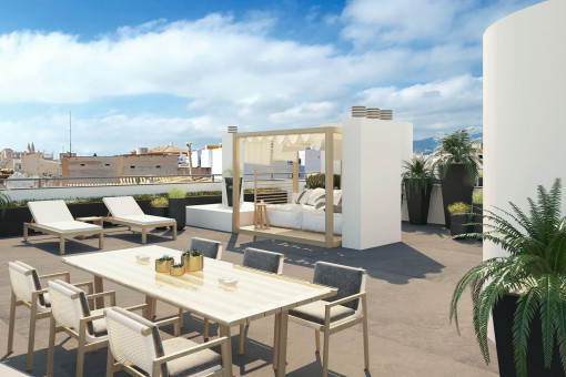 Modernes Neubau-Penthouse in El Terreno, Palma