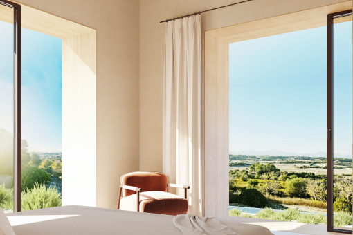 Hauptschlafzimmer mit Weitblick