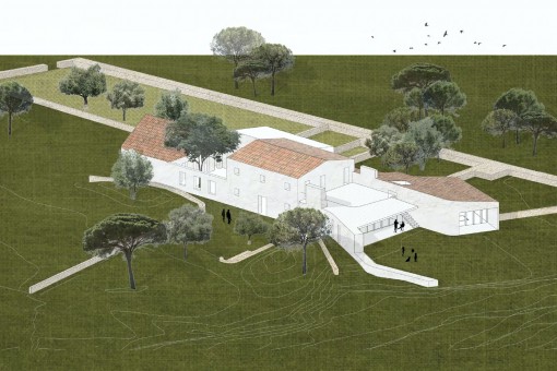 Schönes Grundstück mit spektakulärem Bauprojekt bei Llucmajor