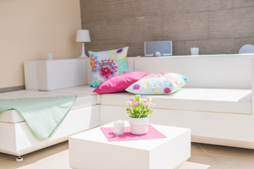 Kleine Chill-Out Area