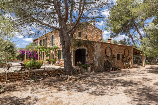 Aussenansicht der Finca