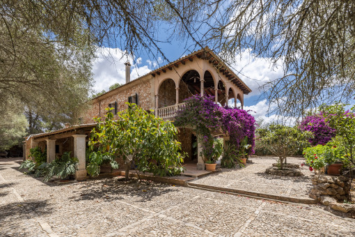 Fassade der Finca