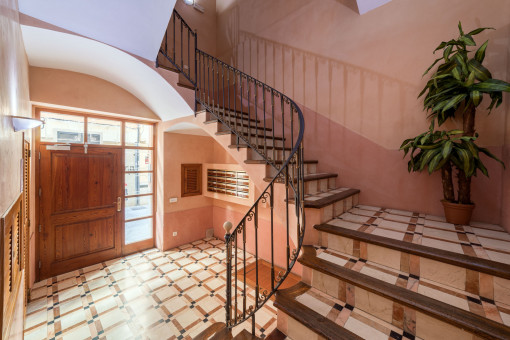 Eingang des Hauses