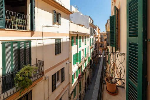 Helle Wohnung zum Renovieren im Herzen der Altstadt von Palma