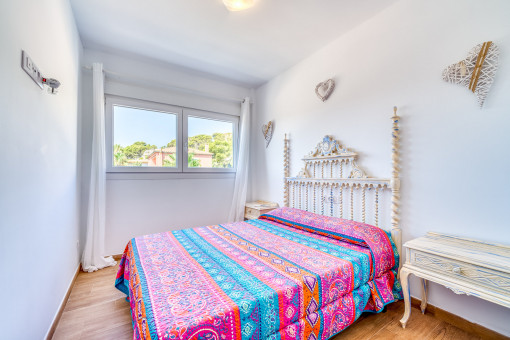 Eines von fünf Schlafzimmer