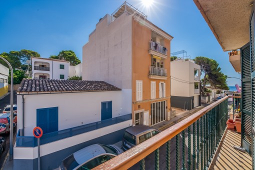 Apartment im Hafen, 2 Schlafzimmer, Zentralheizung und Meerblick in Cala Rajada