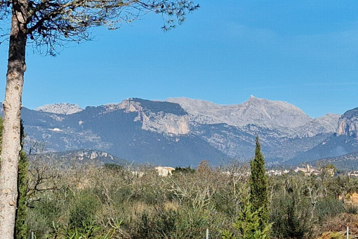 Wunderschöner Bergblick