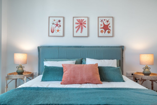 Komfortables Schlafzimmer