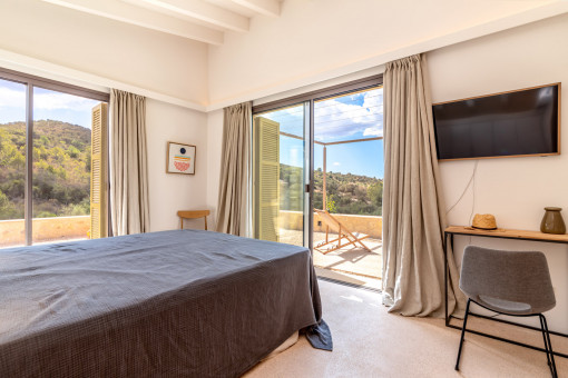 Schlafzimmer mit Badezimmer en Suite