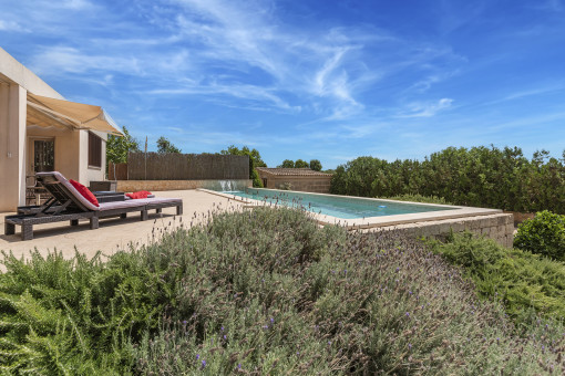 Garten und Pool