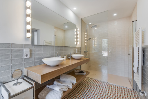 Alternative Ansicht des Badezimmer