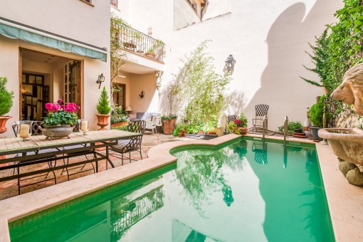 Erstklassiges Stadthaus mit Pool im historischen Pollença