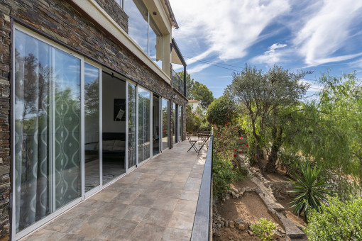Separater Balkon