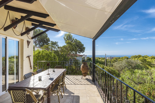 Alternativer Blick vom Balkon