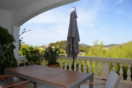 Terrasse mit Meerblick