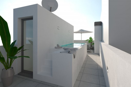 Dachterrasse