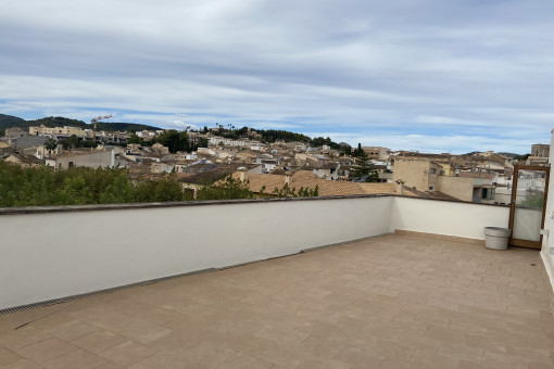 Große Dachterrasse
