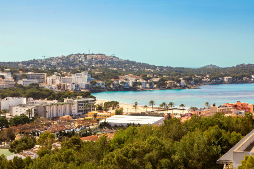 Moderne Dachgeschosswohnung in  Neubauwohnanlage mit Top-Weitblick und privatem Pool in Santa Ponsa