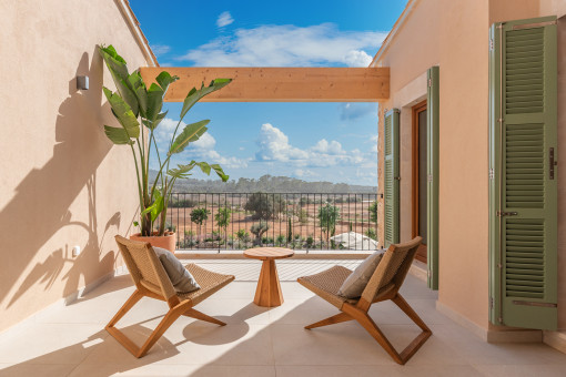 Terrasse mit Weitblick