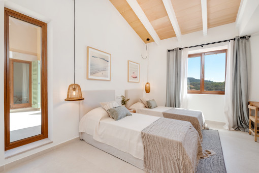 Eines von 5 Schalfzimmern