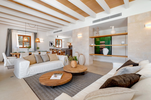 Offener Wohn-und Essbereich