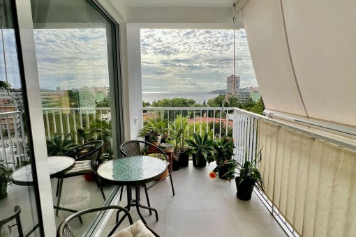 Moderne Wohnung mit Meerblick in strandnaher Lage von Palmanova