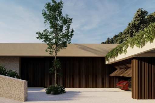 Zufahrt / Garage