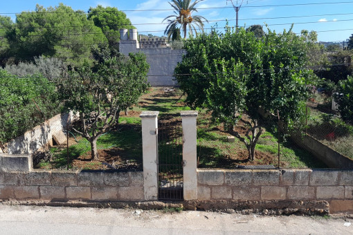 Baugrundstück am Stadtrand und trotzdem ganz in der Nähe des Zentrums von Manacor
