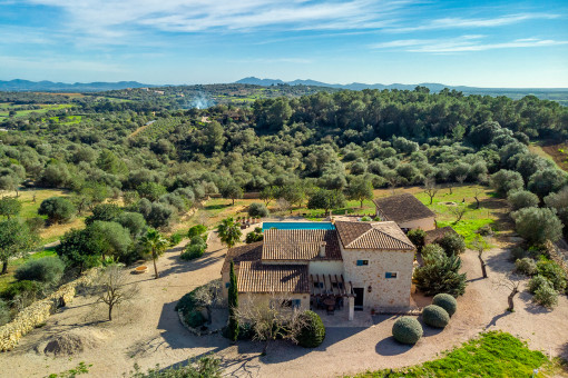 Außenansicht der Finca