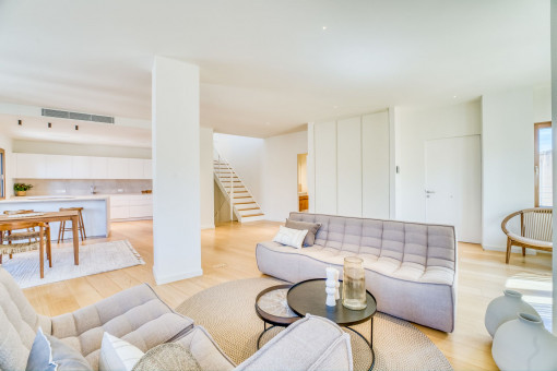 Helles Wohnzimmer