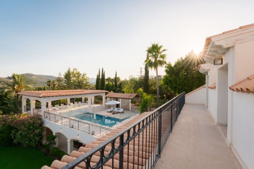 Atemberaubende Luxusvilla mit einzigartigem Panoramablick auf das Meer, die Berge und die Stadt Palma