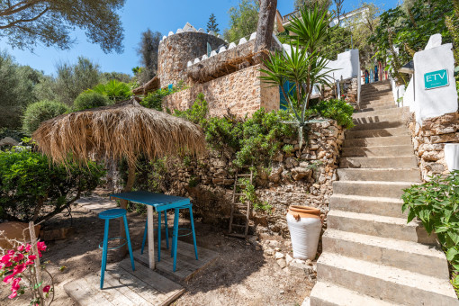 Charmantes Beachhouse direkt an der Bucht von Cala Llombards mit Ferienvermietungslizenz