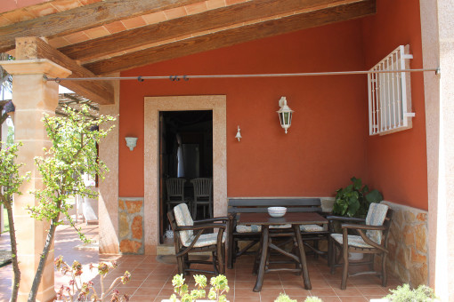 Eingangsbereich der Finca