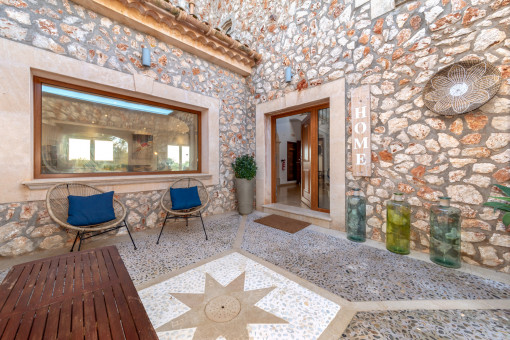 Patio / Eingang