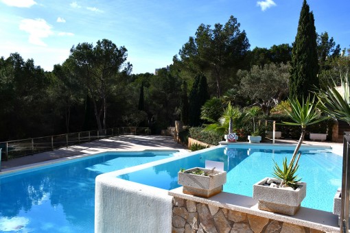 Spektakuläre, elegante Penthouse-Wohnung in einer bewachten Wohnanlage in Sol de Mallorca