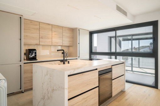 Design-Küche mit Markengeräten 