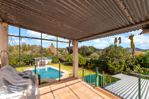 Terrasse mit Ausblick