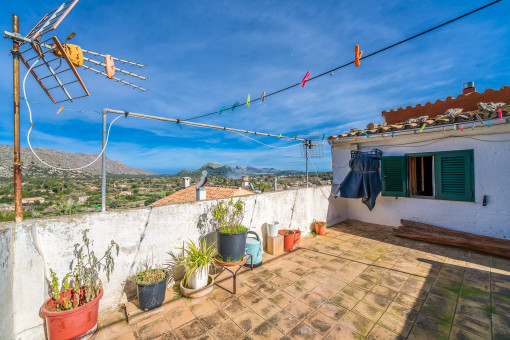 Dachterrasse mit Blick