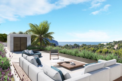 Luxusvilla mit atemberaubendem Meerblick in Camp de Mar