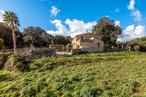 Schöne Umgebung der Finca