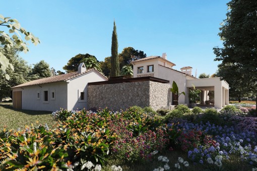 Außenansicht der Finca