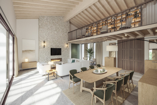 Wohn- und Essbereich