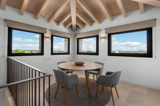 Turmzimmer mit unverbaubarem Weitblick