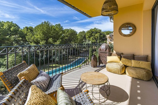 Vollständig renoviertes Penthouse in in ruhiger Lage in Camp de Mar