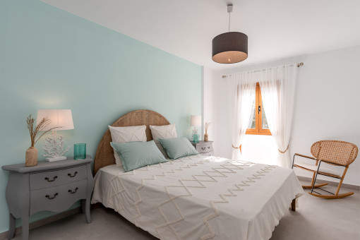 Helles Doppelschlafzimmer