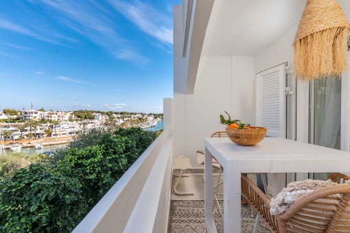 Balkon mit Meerblick