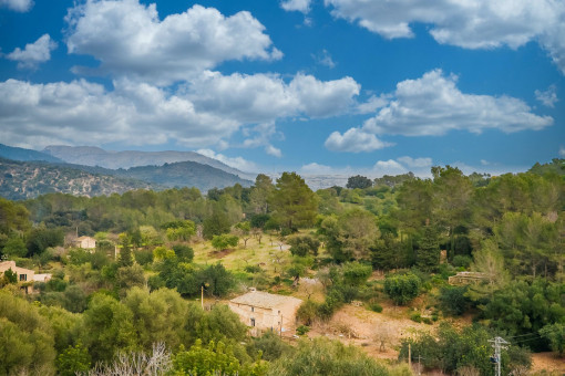 Weitblick in die Landschaft